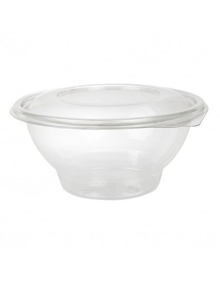 Bols à salade recyclables avec couvercle Contour Faerch 1000ml (lot de 200)