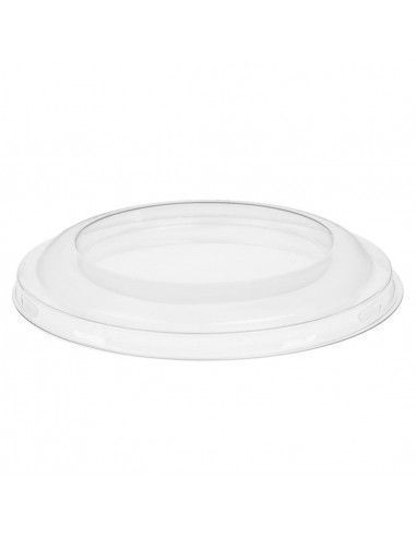 Couvercles PET recyclables 95mm pour pots de 227ml, 340ml et 454ml Faerch OHCO (lot de 1800)