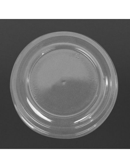 Couvercles PET recyclables 95mm pour pots de 227ml, 340ml et 454ml Faerch OHCO (lot de 1800)