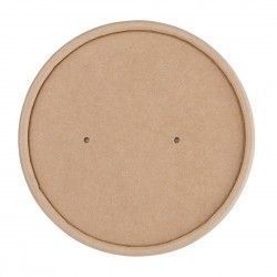 Couvercles en papier pour pots à soupe Fiesta Compostable 98mm (lot de 500)