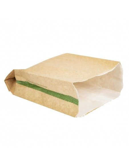 Sacs snack chaud compostables Vegware 229 x 165mm (Lot de 500)