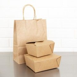 Boîtes repas en carton Fiesta Recyclable 112mm (lot de 300) 2