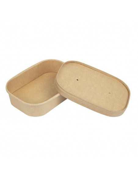 Barquettes alimentaires micro-ondables recyclables Colpac Stagione 500ml (lot de 300)