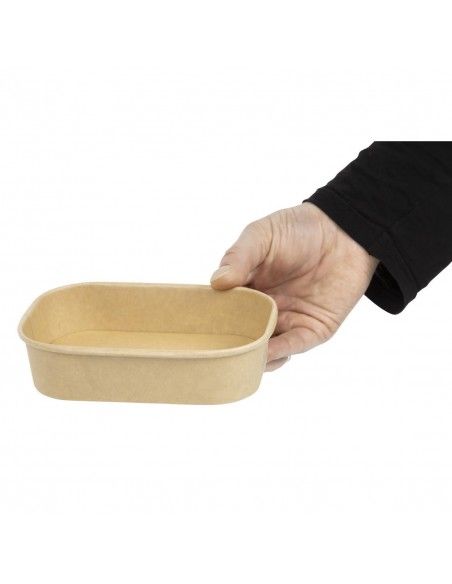 Barquettes alimentaires micro-ondables recyclables Colpac Stagione 500ml (lot de 300)