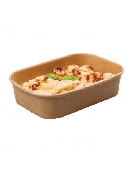 Barquettes alimentaires micro-ondables recyclables Colpac Stagione 500ml (lot de 300)