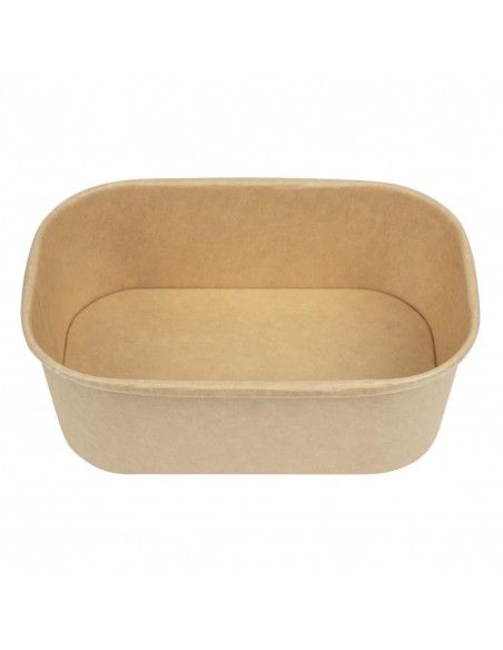 Barquettes alimentaires micro-ondables recyclables Colpac Stagione 750ml (lot de 300)