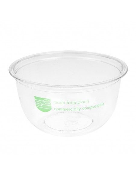 Pots Deli en PLA compostables série 96 Vegware 227ml (lot de 1000)