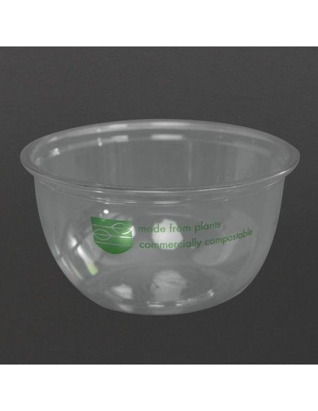 Pots Deli en PLA compostables série 96 Vegware 227ml (lot de 1000)