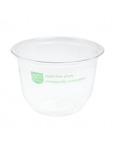 Pots Deli en PLA compostables série 96 Vegware 284ml (lot de 1000)