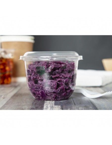 Pots Deli en PLA compostables série 96 Vegware 284ml (lot de 1000)