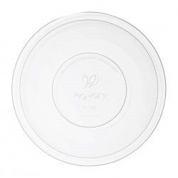 Couvercles plats compostables en PLA série 185 Vegware (lot de 300)