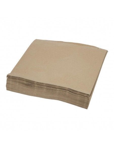 Sachets sandwich compostables en kraft recyclé Vegware (Lot de 1000)