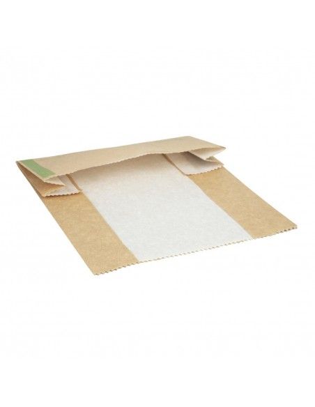 Sachets panini kraft compostables Vegware (lot de 500)