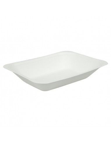 Barquettes à frites compostables en bagasse Vegware 175mm (Lot de 500)