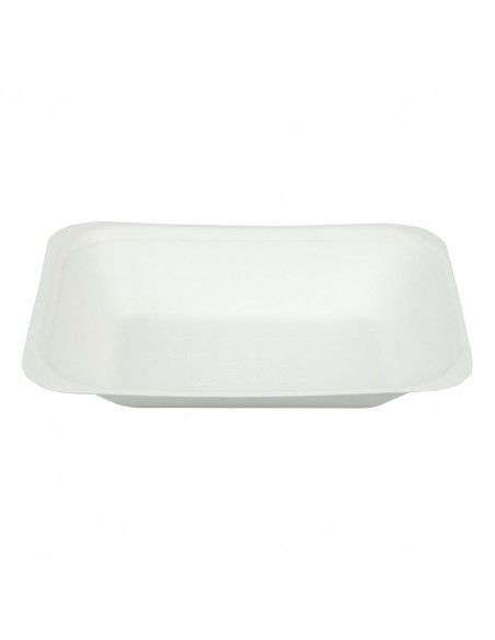 Barquettes à frites compostables en bagasse Vegware 175mm (Lot de 500)