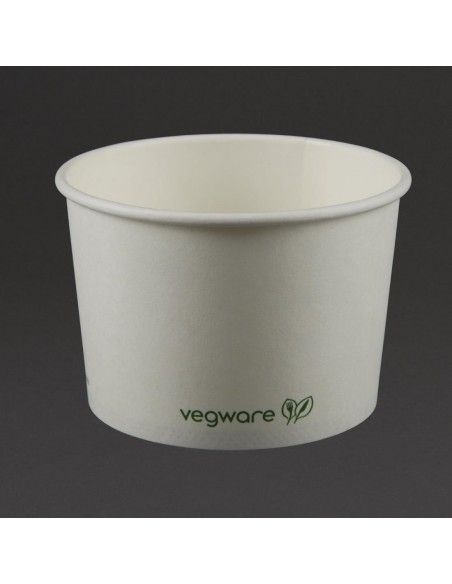 Bols à soupe / glace compostables Vegware 230ml (lot de 1000)