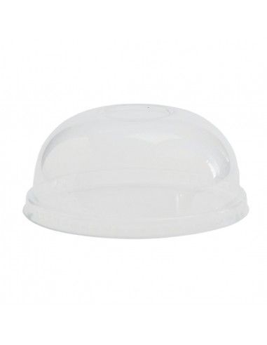 Couvercles dôme en PLA Vegware 350ml et 455 ml (lot de 500)