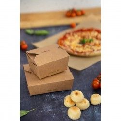 Cartons alimentaires compostables No5 Vegware 1,05L (lot de 150) 2