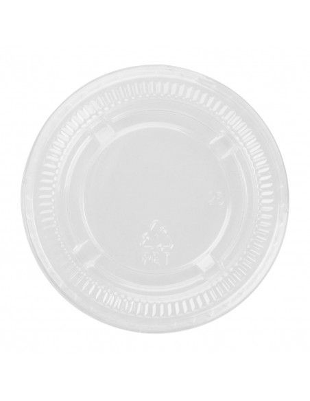 Couvercles en PET Fiesta Recyclable pour pots à sauce (lot de 1000)