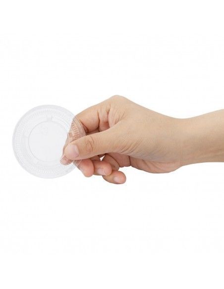 Couvercles en PET Fiesta Recyclable pour pots à sauce (lot de 1000)