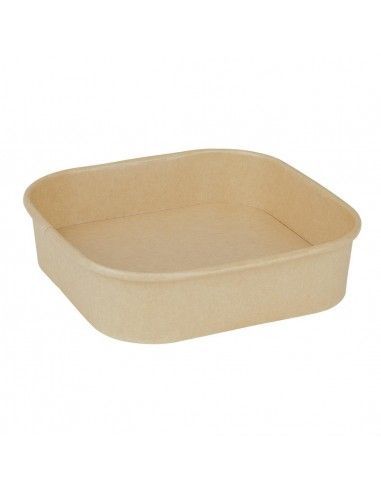 Barquettes carrées Fiesta Recyclable 750ml (lot de 300)
