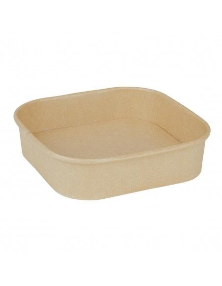 Barquettes carrées Fiesta Recyclable 750ml (lot de 300)