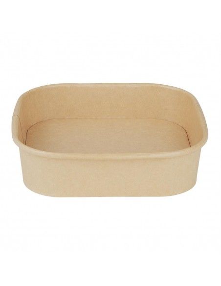 Barquettes carrées Fiesta Recyclable 750ml (lot de 300)