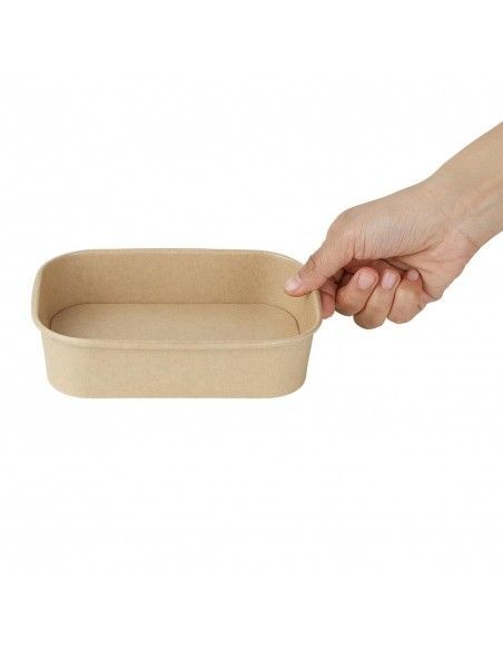 Barquettes carrées Fiesta Recyclable 750ml (lot de 300)