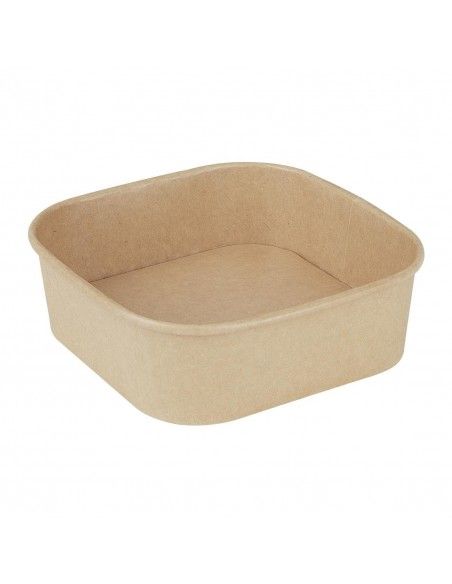 Barquettes carrées Fiesta Recyclable 1000ml (lot de 300)