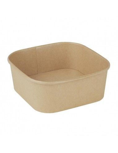 Barquettes carrées Fiesta Recyclable 1200ml (lot de 300)