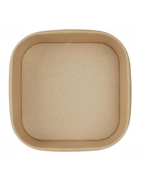 Barquettes carrées Fiesta Recyclable 1200ml (lot de 300)