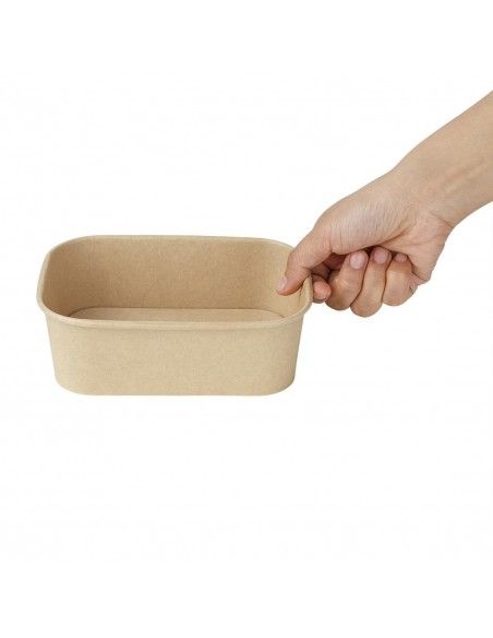 Barquettes carrées Fiesta Recyclable 1200ml (lot de 300)