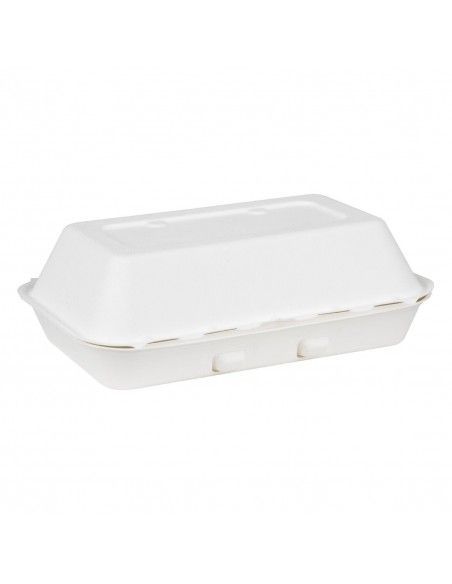 Barquettes alimentaires en bagasse Fiesta Compostable 400x335mm (lot de 200)