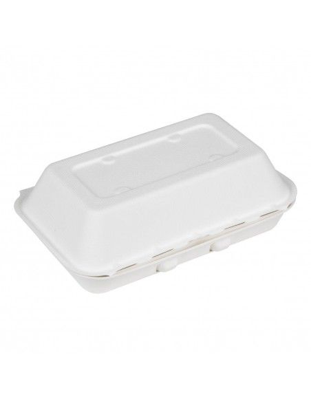 Barquettes alimentaires en bagasse Fiesta Compostable 400x335mm (lot de 200)