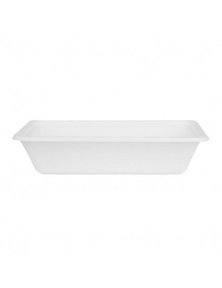 Barquettes alimentaires en bagasse Fiesta Compostable 500ml (lot de 100)