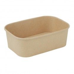 Barquettes alimentaires rectangulaires Fiesta Recyclable 750ml (lot de 300)