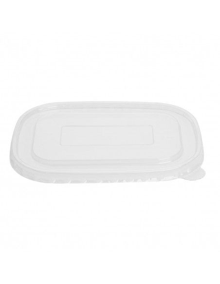 Couvercles en PET Fiesta Recyclable pour barquettes rectangulaires (Lot de 300)