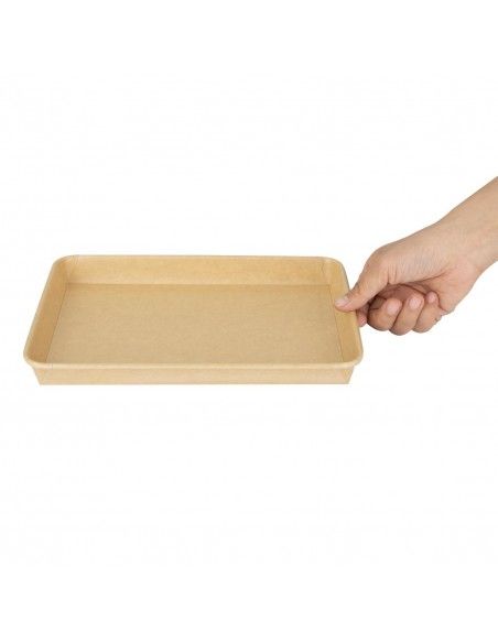 Barquettes à sushi No 11 Fiesta Recyclable 255x181mm (lot de 300)