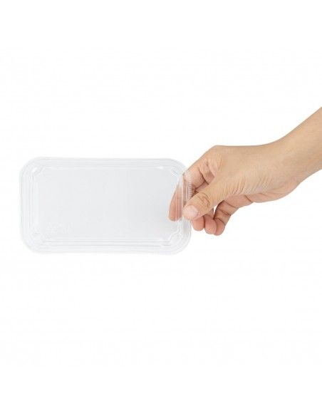 Couvercles en PET pour barquettes à sushi No. 1 Fiesta Recyclable (lot de 300)