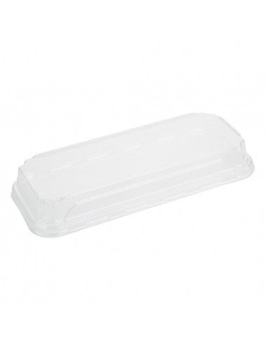 Couvercles en PET pour barquettes à sushi No. 2 Fiesta Recyclable (lot de 300)