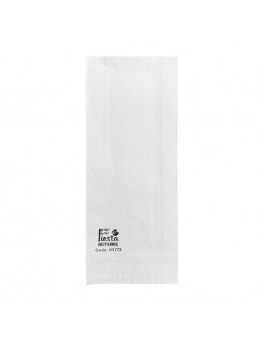 Sacs en papier doublés en aluminium Fiesta Recyclable 250x100x45mm (lot de 500)