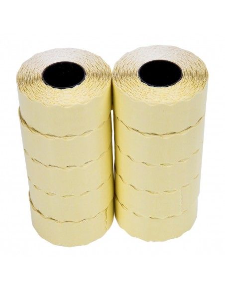 Etiquettes unies pour étiqueteuse (lot de 15 000)