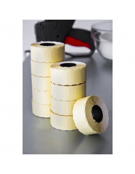 Etiquettes unies pour étiqueteuse (lot de 15 000)