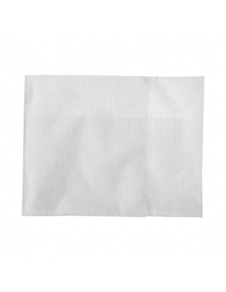 Serviettes lunch blanches 1 pli 90 x 120mm (lot de 6000)