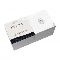 Serviettes en papier professionnelles blanches Fasana 400mm (Lot de 1000) 2