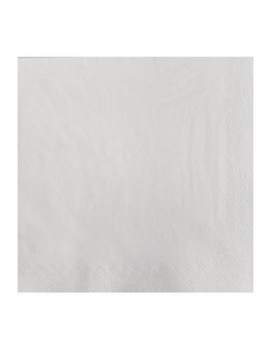 Serviettes Lunch en papier blanches Fasana 2 plis 330mm (Lot de 1500)