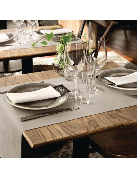 Serviettes blanches Linstyle Tork 400x400 (lot de 600)