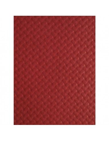 Sets de table en papier bordeaux (Lot de 500)