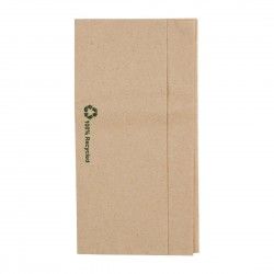 Serviettes kraft recyclées pliées Fiesta Recyclable 320x300mm (lot de 6000)