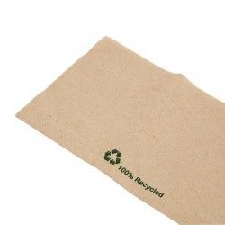 Serviettes kraft recyclées pliées Fiesta Recyclable 320x300mm (lot de 6000) 2